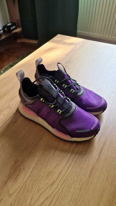 puryumu2  adidas ZX 22 BOOST Off White/ Ftw White/ Purple Lime | Footshop