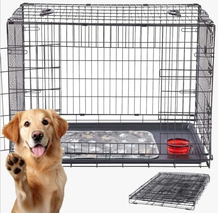 Cușcă pliabilă pentru câini, 24" S