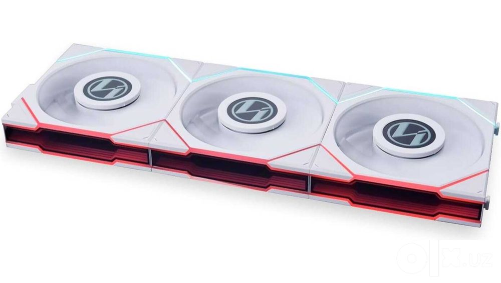 ' Вентилятор Lian Li TL LCD FLEX Reverse 120mm White (3 pack)