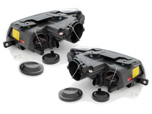 Faruri VW Passat B6 3C Lupa Angel eyes Negru