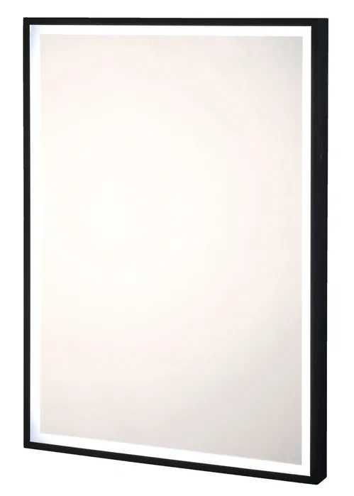 Лед LED огледало за баня ФЛОРА FLORA в черна рамка - 60/80/5 СМ