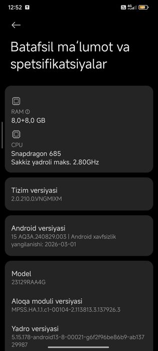 Redmi note 13 yangi