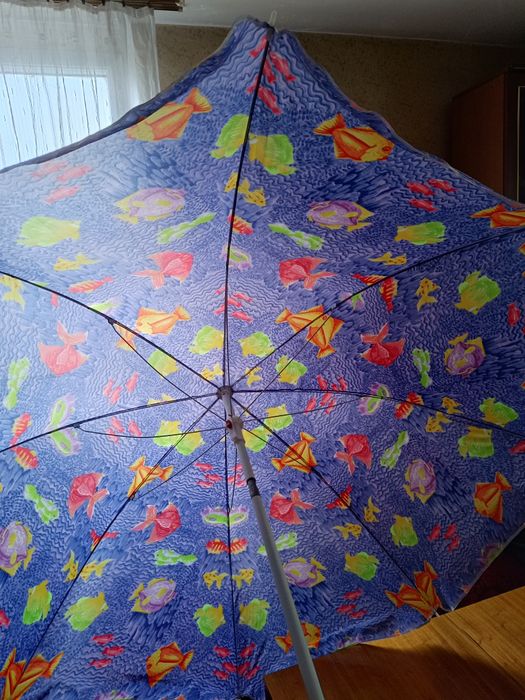 Сгъваем плажен чадър