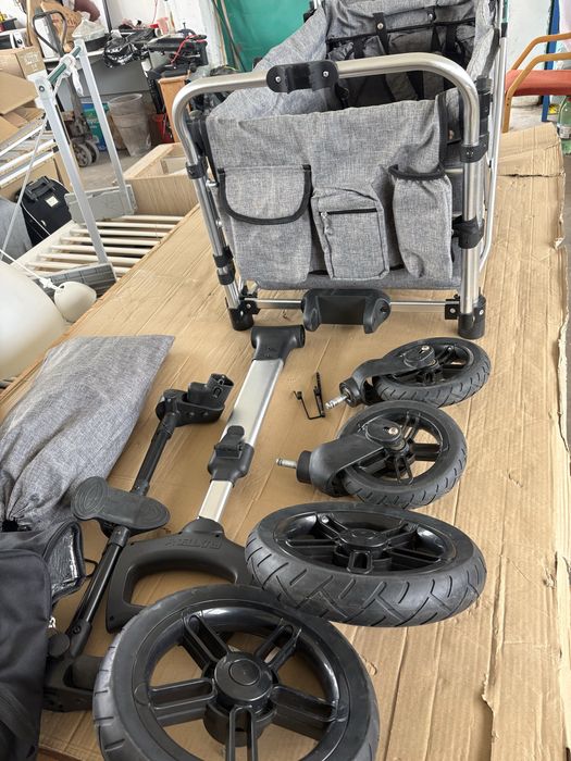 Căruciorul pliabil FUXTEC FX-CTL950,copertina, ham 5puncte, max 75 kg