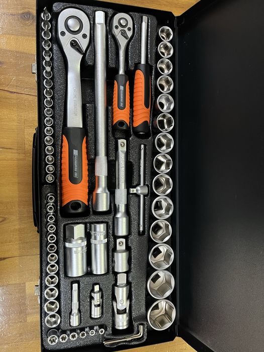 Гедоре PREMIUM HD 65 части – 1/2” и 1/4” | ЧИСТО НОВО