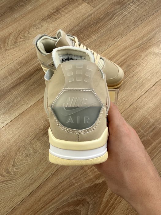 Jordan 4 Off-White Sail