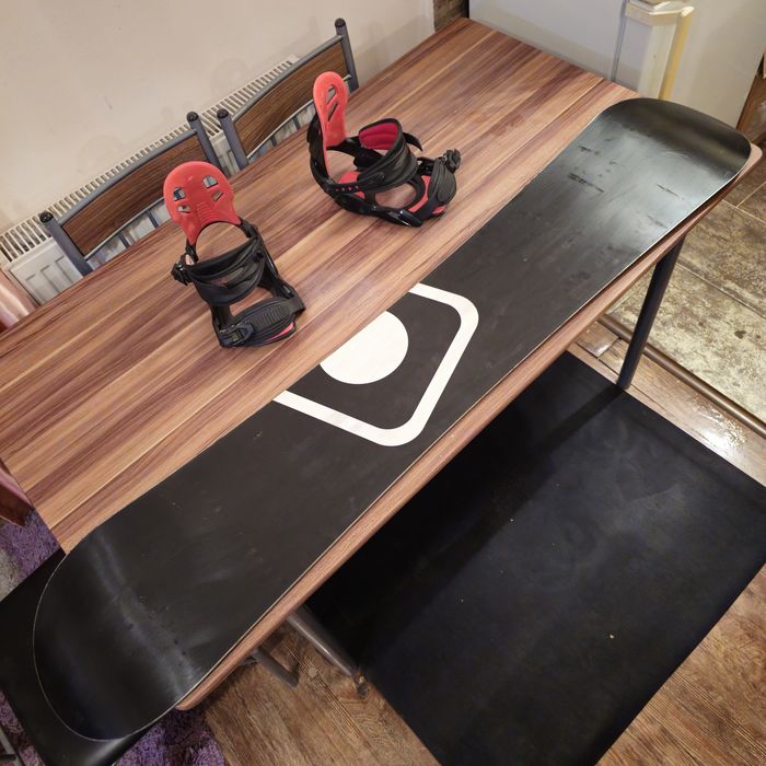 Placa Snowboard Redline Optin 158 cu Legaturi Crazy Creek Marime M/L