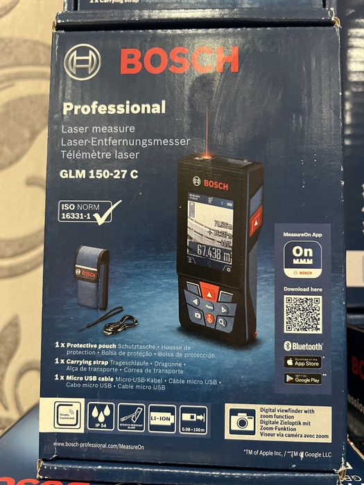 Telemetre Bosch GLM 100-25 C sau GLM 150-27 C-Sigilate