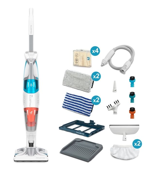Aspirator vertical cu abur Rowenta Clean & Steam Multi