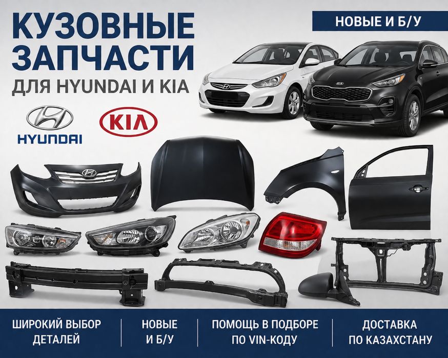Кузовные запчасти kia