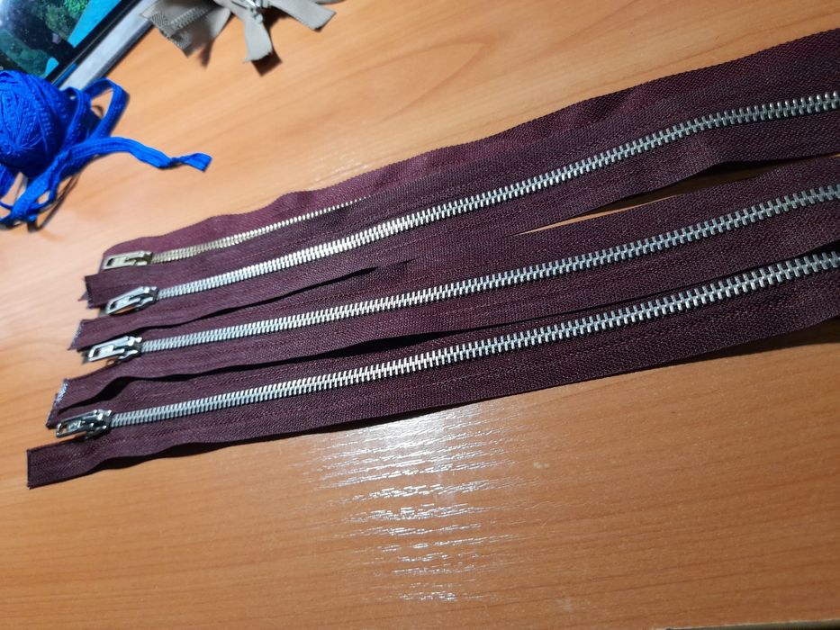 Молнии швейные разные