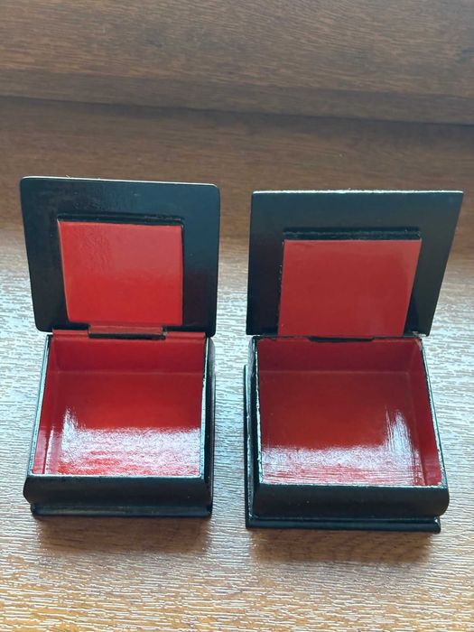 Cutiuță rusească/lemn/lucrată/pictată/lăcuită manual/Crăiasa Zăpezii.