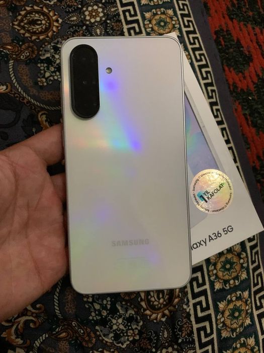 Samsung Galaxy A36 8/256GB White (Ideal holatda, aybi yo'q)