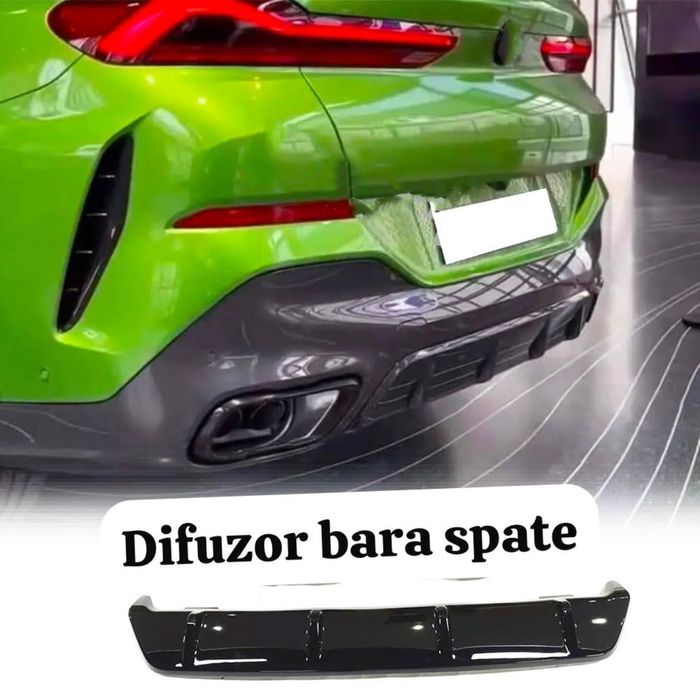 Pachet Prelungiri BMW G06 X6 Facelift Lci Bara fata Praguri Difuzor