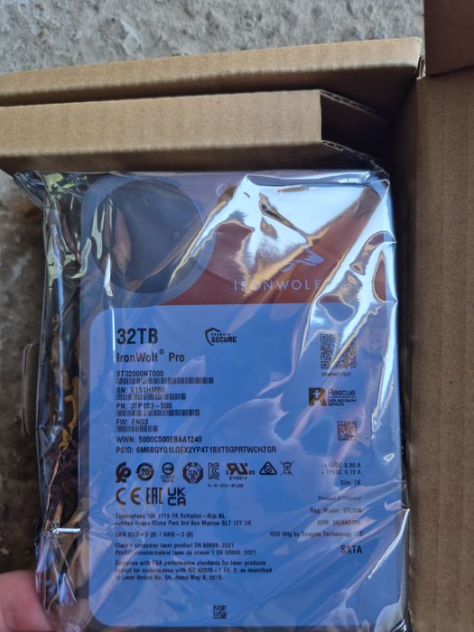 Hard Disk Ironwolf Pro