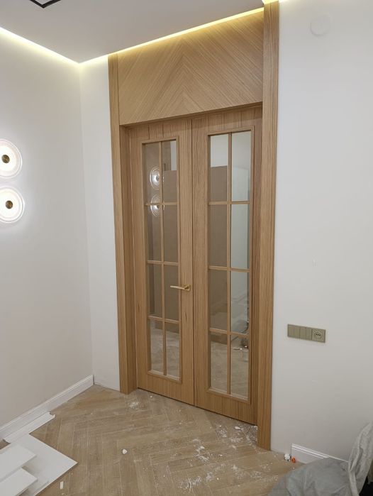 Есик орнатамыз, установка двери