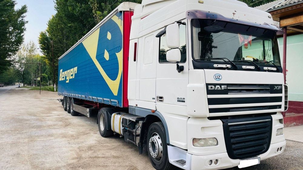 DAF XF EURO 5 + BERGER Прицеп Сотилади
