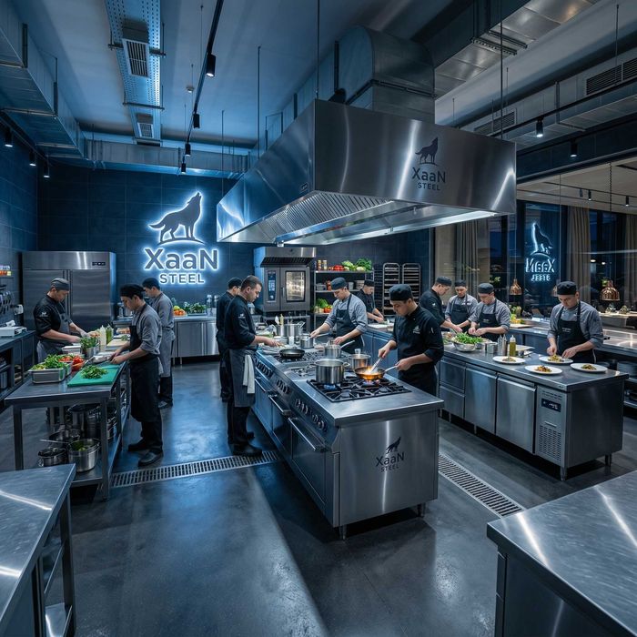 Ishchi stoli (nerjaveyka) / Стол производственный XaaN Steel