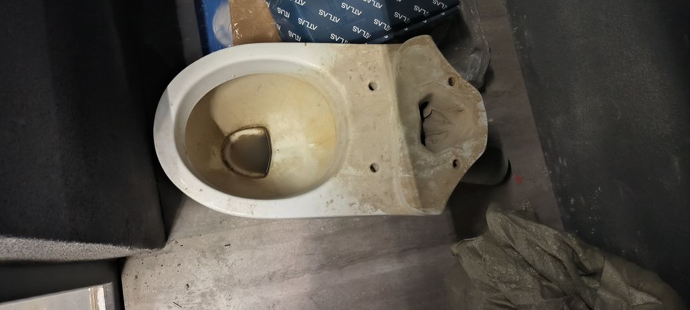 Унитаз для строителей