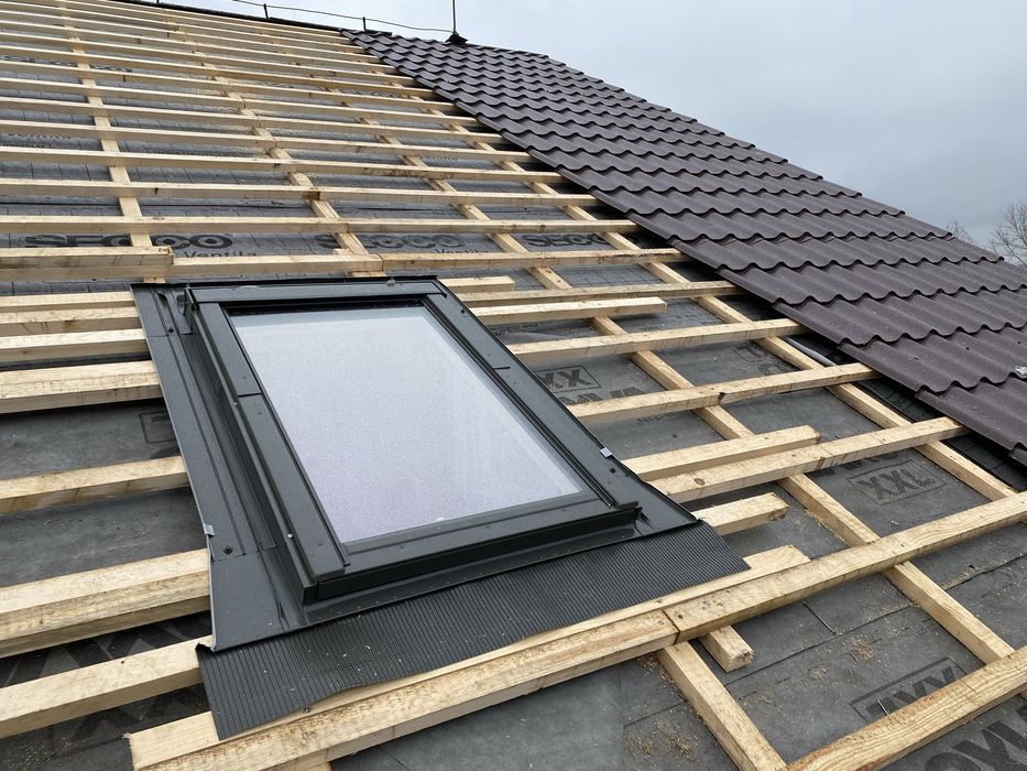 Montaj acoperisuri tigla metalica reparatii dulgherie terase mansarde