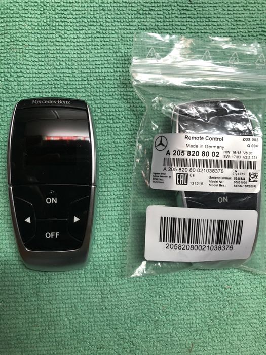 Дистанционно за печка, отоплител на Mercedes