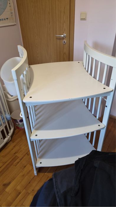 Комплект легло и повивалник Stokke Sleepi - цвят Бял