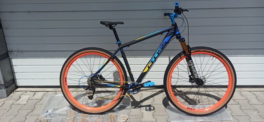 Нов Велосипед 29 цола Cross GRX9 1×9 ВЪЗДУШНА ВИЛКА 100мм с регулиране