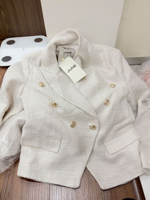 Сако и пола-панталон от туид