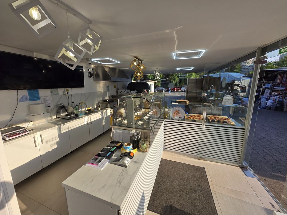 Vand/Închiriez Afacere la Cheie Pizzerie & Fast Food Complet Utilata