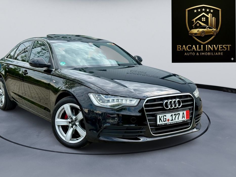 Audi A6 Limuzina A6 2014 177 cp S-line Alcantara Trapa PDC Navi Matrix Finantare