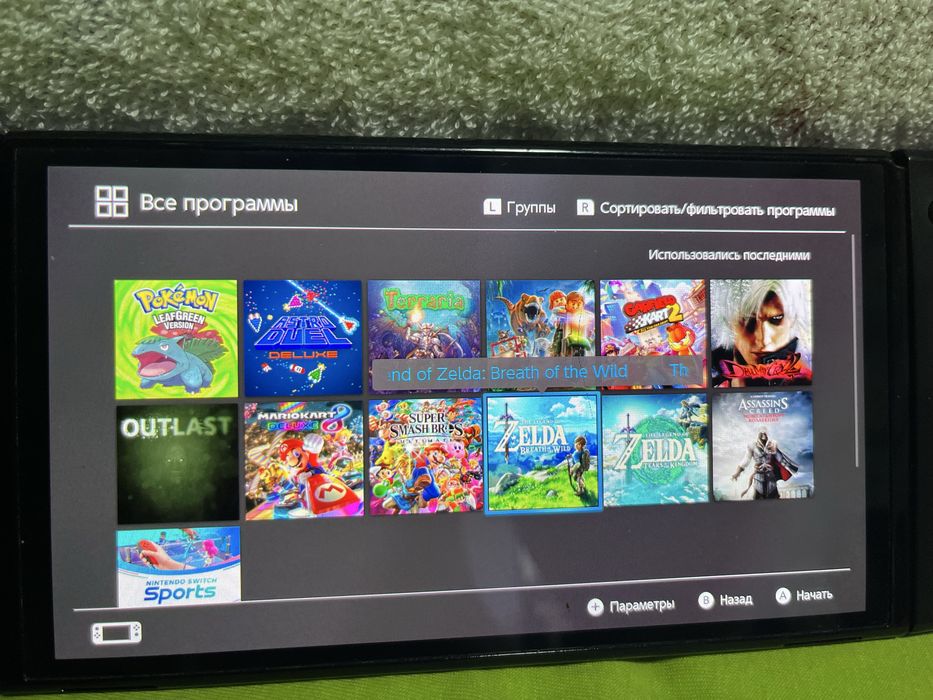 Nintendo switch oled прошитый