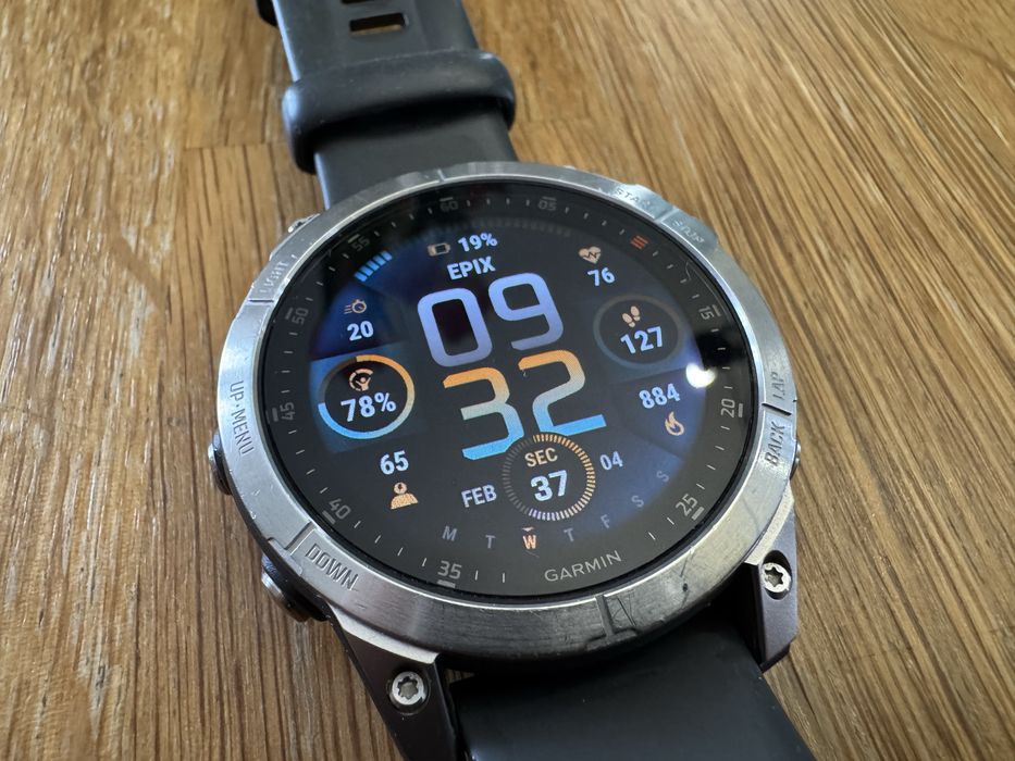 Garmin epix™ (Gen 2), 47 mm – Slate / Stainless Steel