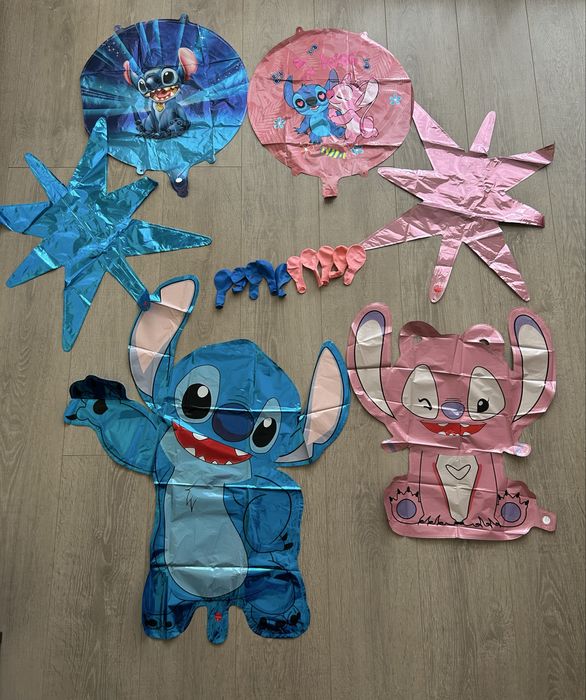 Set aniversar Stitch 4 modele+cadou breloc Stitch