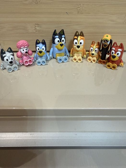 Figurine Bluey 8 personaje