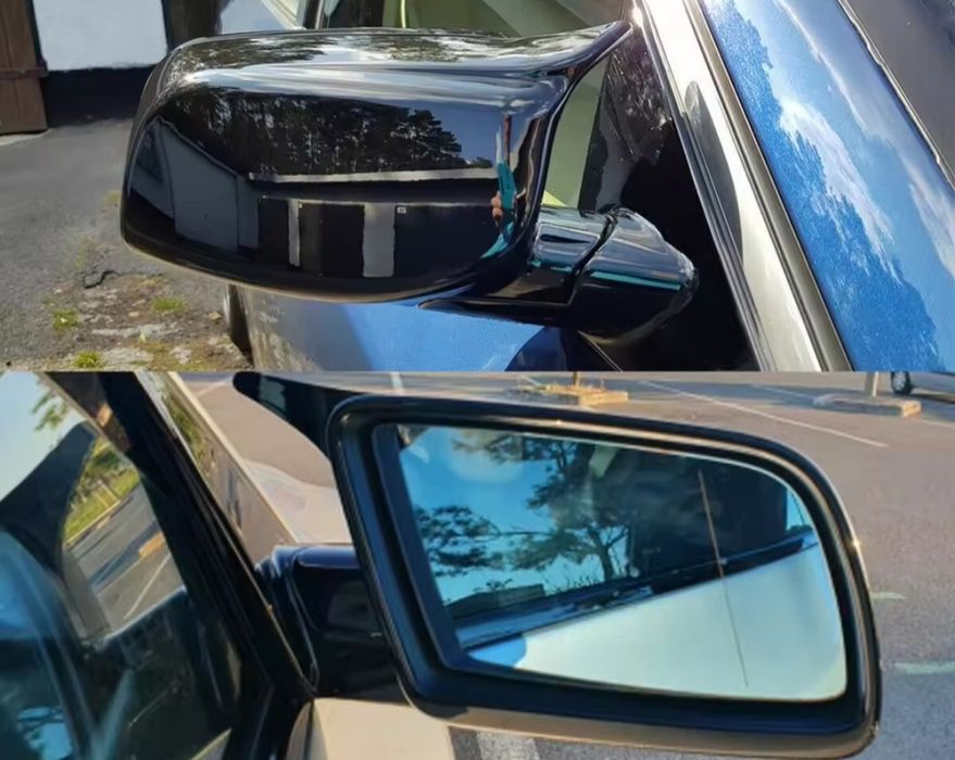 Нови! Черни BMW капаци за страничните огледала BMW E60 E61 E63 E64