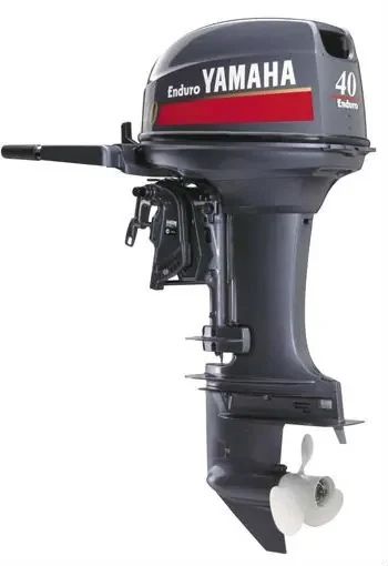Новый Лодочный мотор Yamaha 40 румпель
