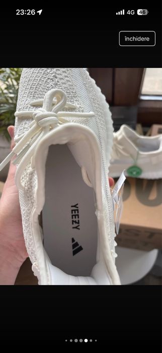 Adidas Yeezy Boost 350 V2 Bone Cream White 43 1/3