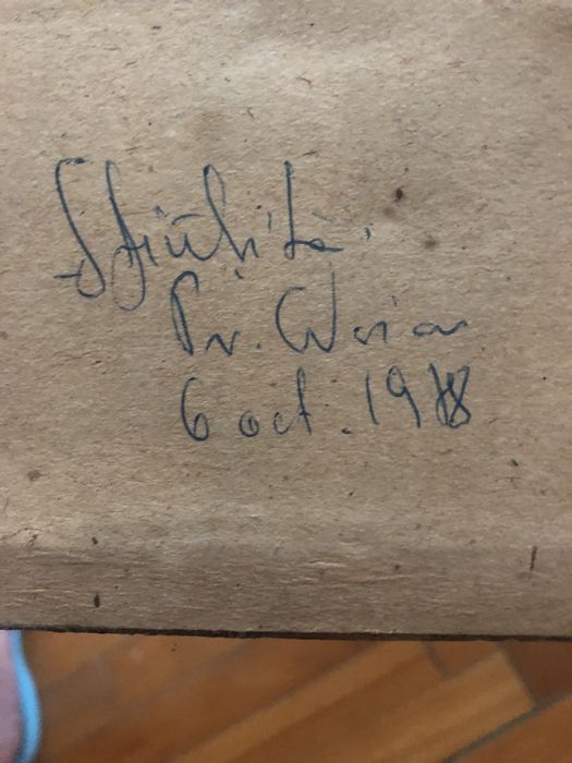Tablou icoana veche sfintita 1978 Gloria
