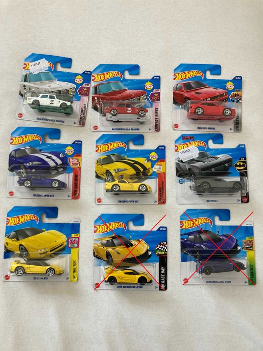 Hot Wheels колички - Ferrari, Audi, BMW, Porsche, Honda и други
