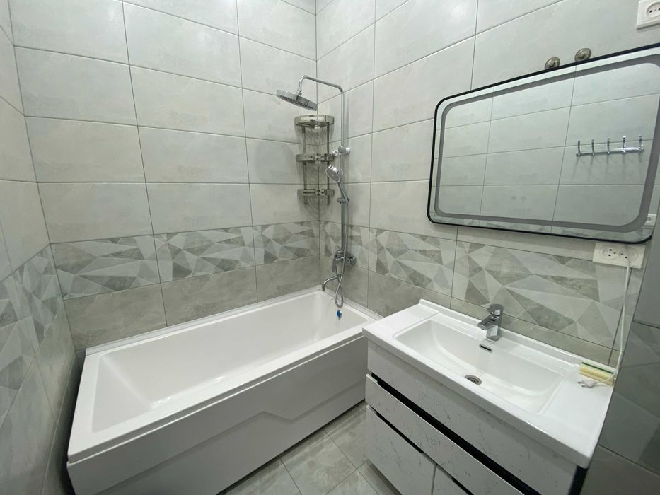 New 2-bedroom apartment for rent in a newly built building.