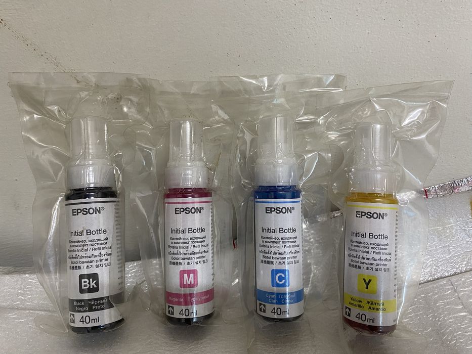 Чернила Epson Original Initial Bottle CMYK 40 мл