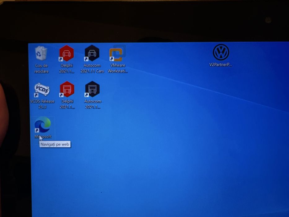 Kit tableta / laptop  Lenovo D330 + diagnoza  delphi 2021 + VCDS 2025