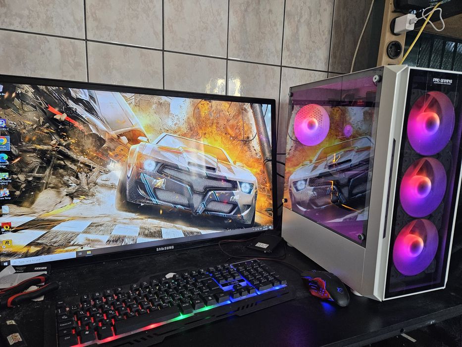 Unitate PC Gaming i5 7400 video 4GB GTX 1050TI 16GB RAM
