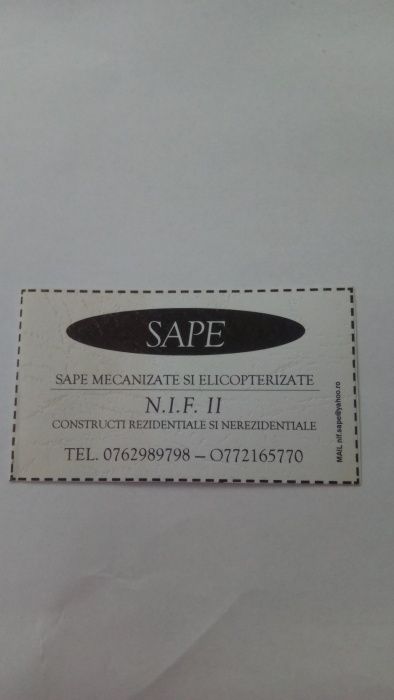 Sape mecanizate si elicopterizate