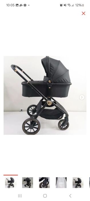 Коляска и несколько блоков