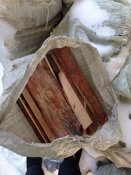 Продаю дрова в мешках