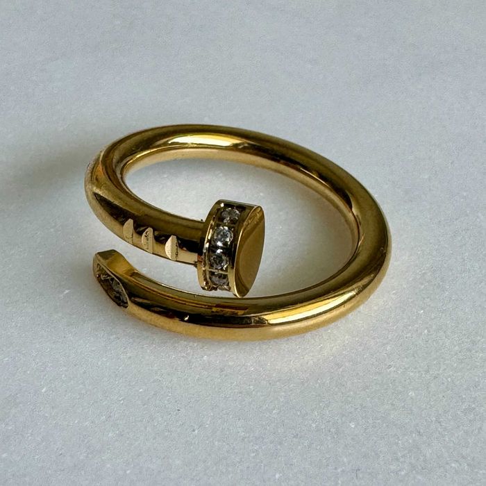 Inel Juste un Clou - placat 18k