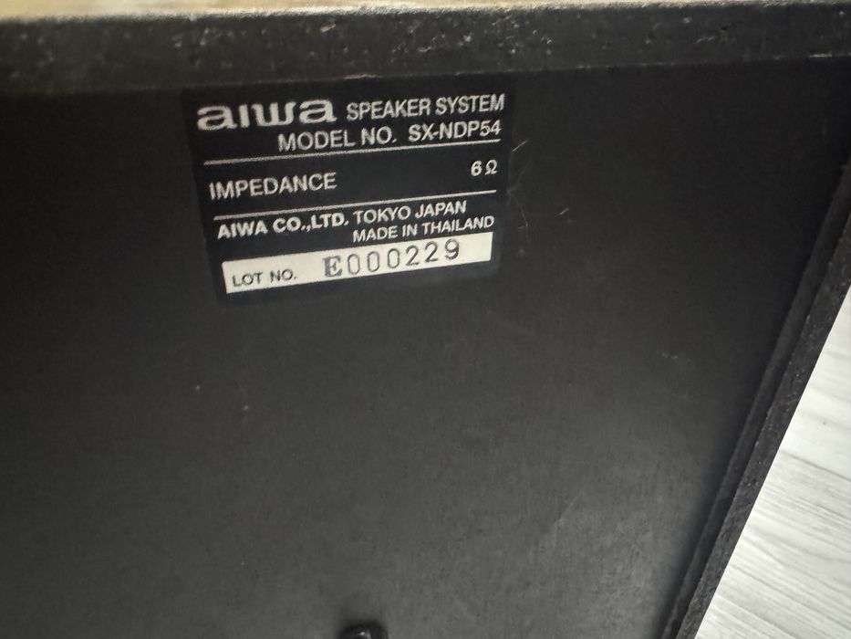 Vand Boxe Aiwa.