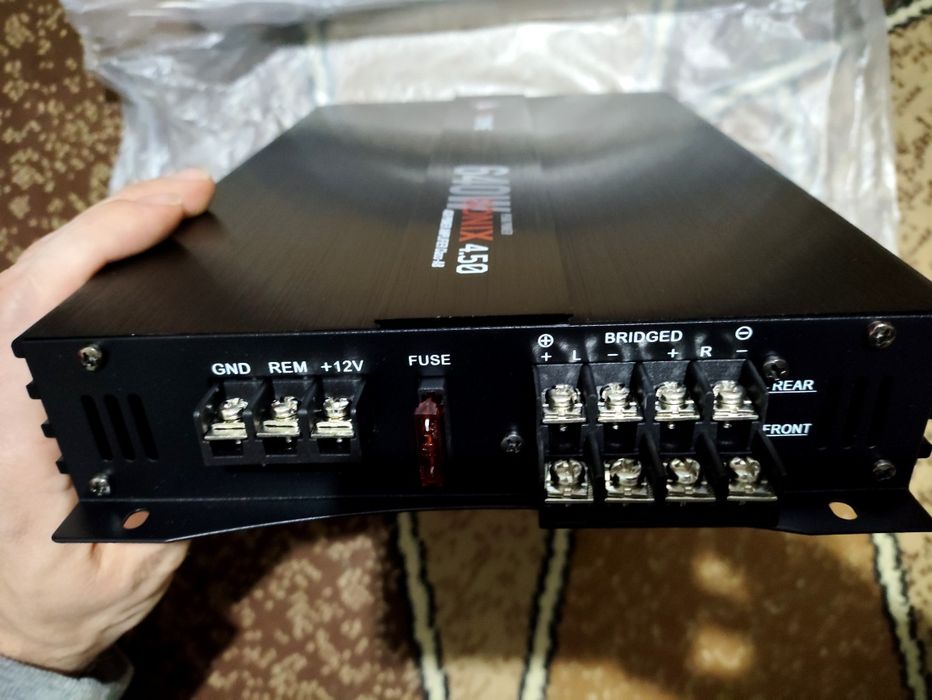 640 Watt. 4х канальный усилитель