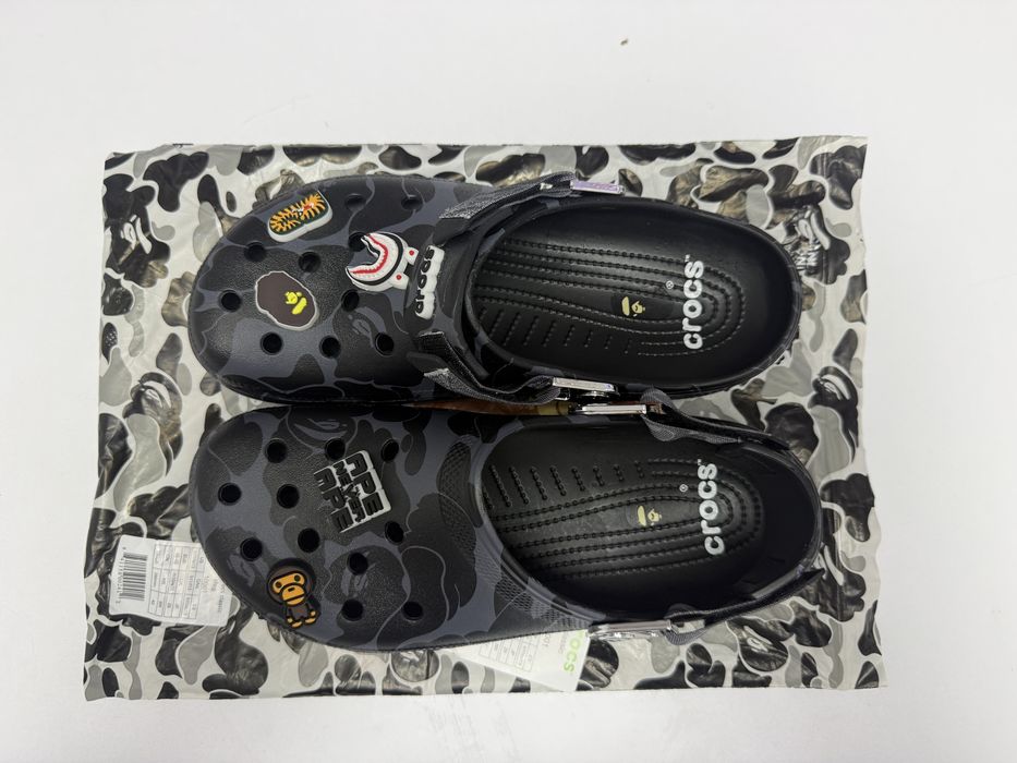 Crocs Bape black